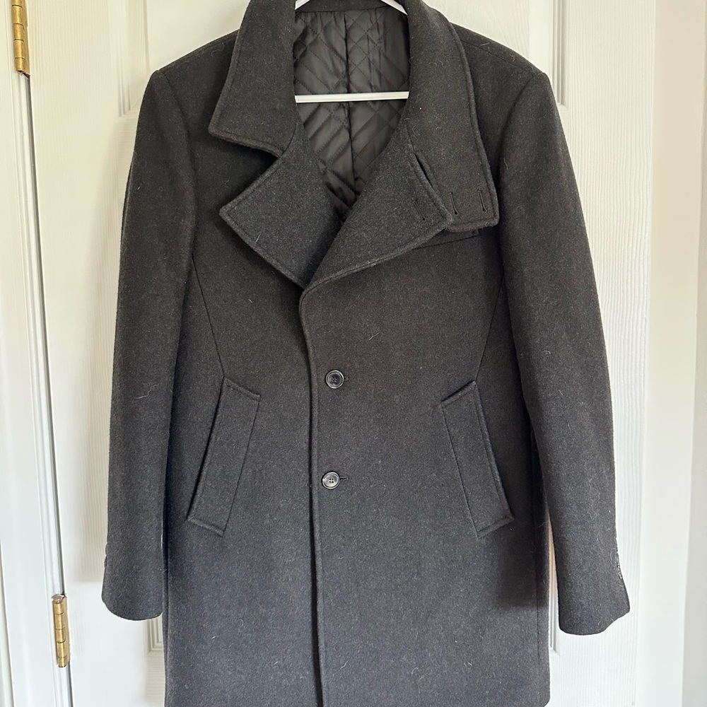 Black Wool Coat